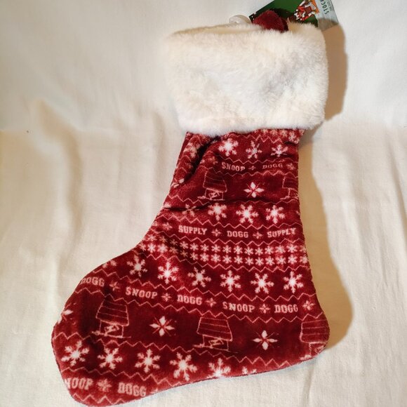 NWT Snoop Dogg Snoop on the Stoop Merry Chrismizzle Stocking - Picture 2 of 9